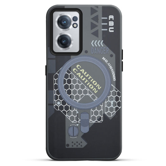 Mechanical Circuit Print Hard Back Cover For OnePlus Nord CE 2 5G