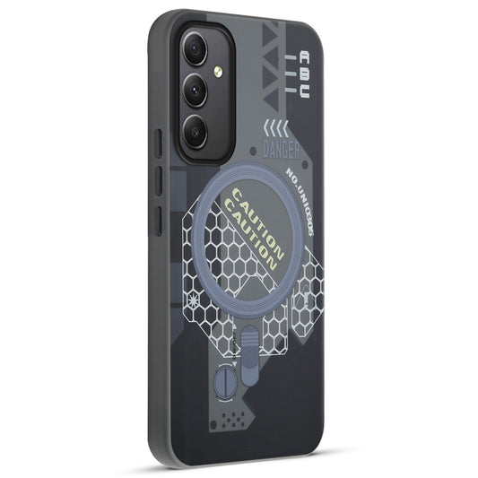 Circuit Printed Hard Back Cover Case For Samsung A34 5G
