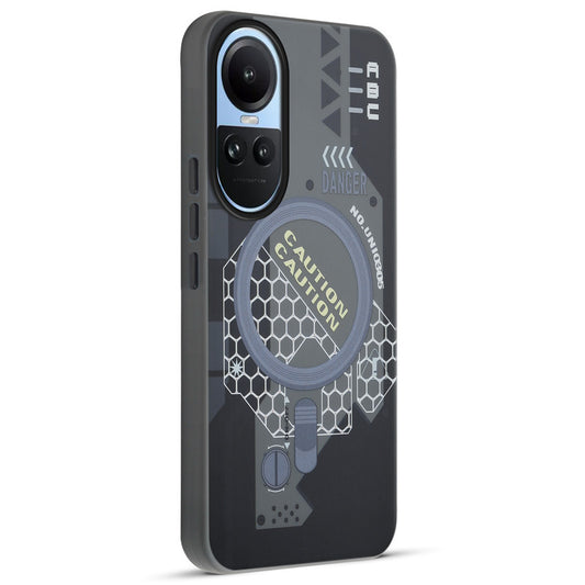 Circuit Printed Hard Back Cover Case For Oppo Reno 10 5G