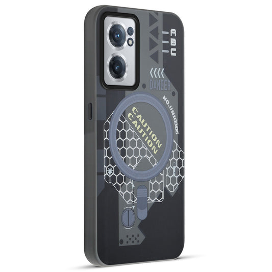 Mechanical Circuit Print Hard Back Cover For OnePlus Nord CE 2 5G