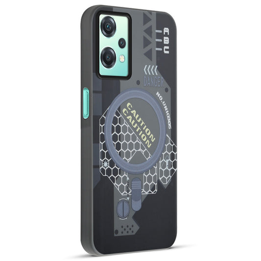 Mechanical Circuit Print Hard Back Cover For OnePlus Nord CE 2 Lite 5G
