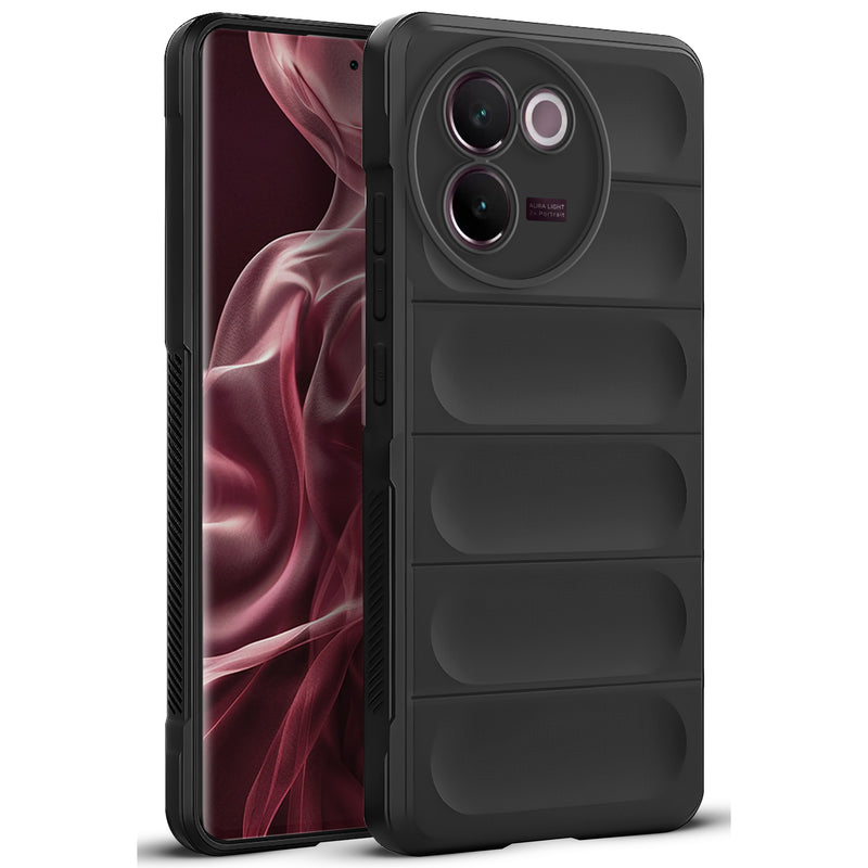 Soft Silicone Comfort Grip Back Cover Case For Vivo V30e 5G