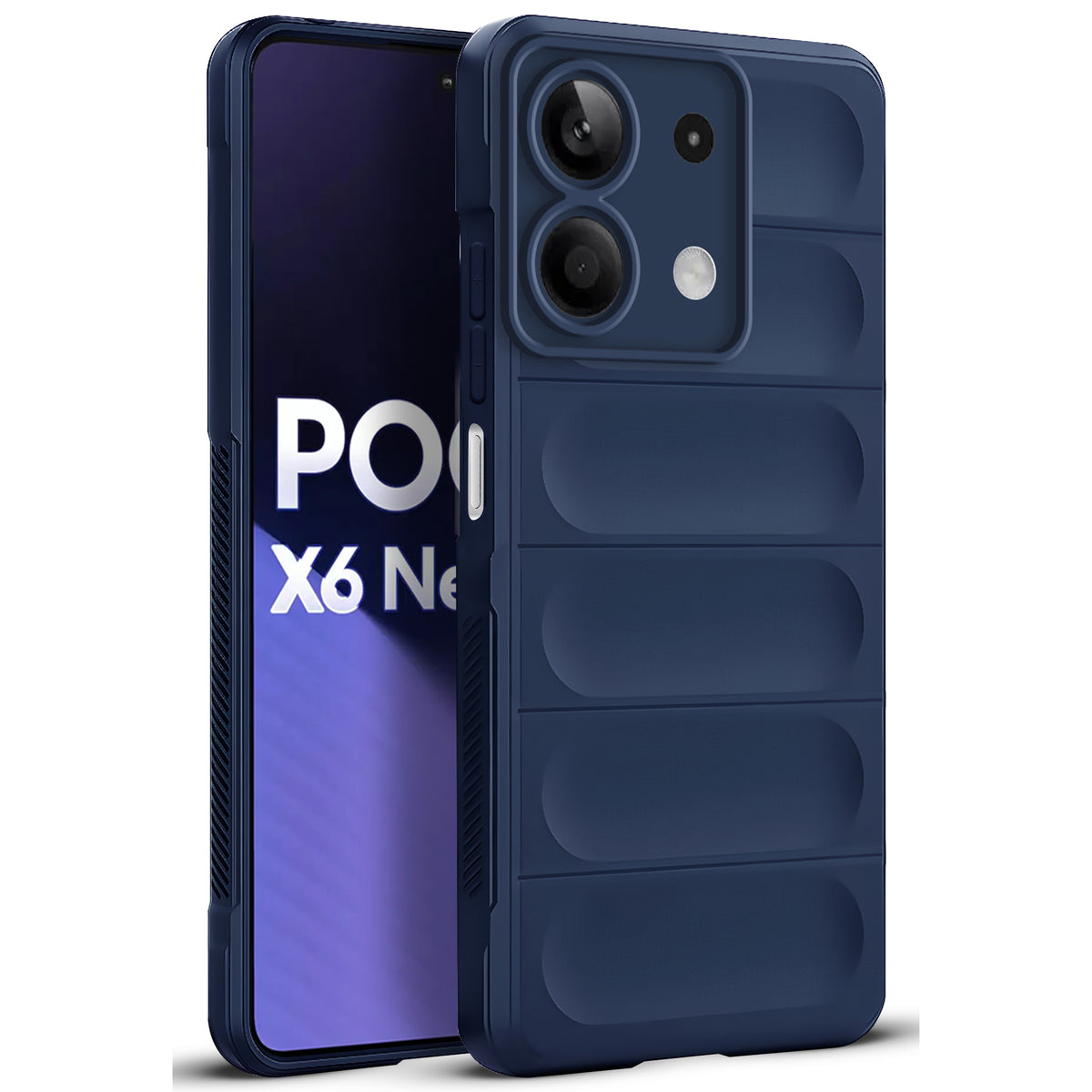 Liquid Silicone Comfort Grip Soft Touch Matte TPU Case for Poco X6 Neo 5G