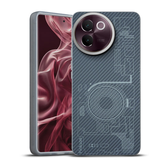 Elegant Hybrid Pattern Design Back Case For Vivo V30e 5G