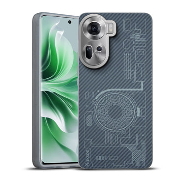 Hybrid Pattern Case For Oppo Reno 11 5G