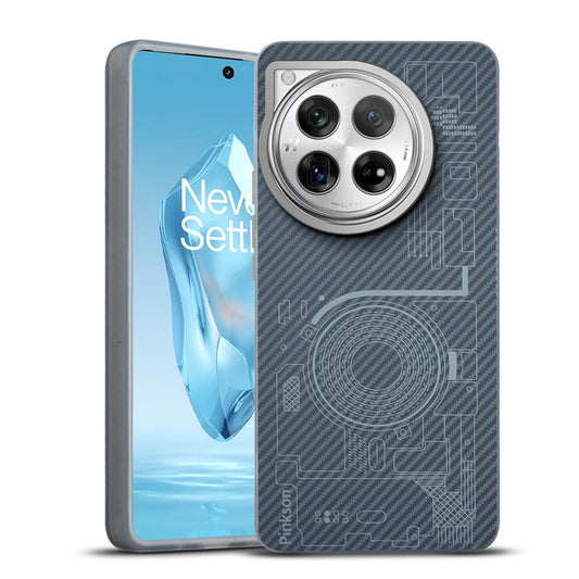 Elegant Hybrid Pattern Design Back Case For OnePlus 12R 5G