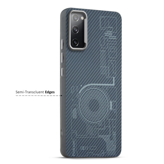 Elegant Hybrid Pattern Design Back Case For Samsung S20 FE 5G