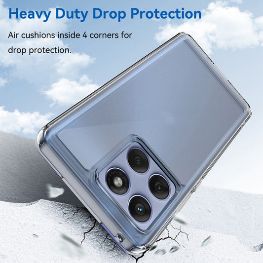 Minimalist Transparent Hard Case For Motorola Edge 60 Fusion 5G with Silver Button Detailing & Camera Protection Edges