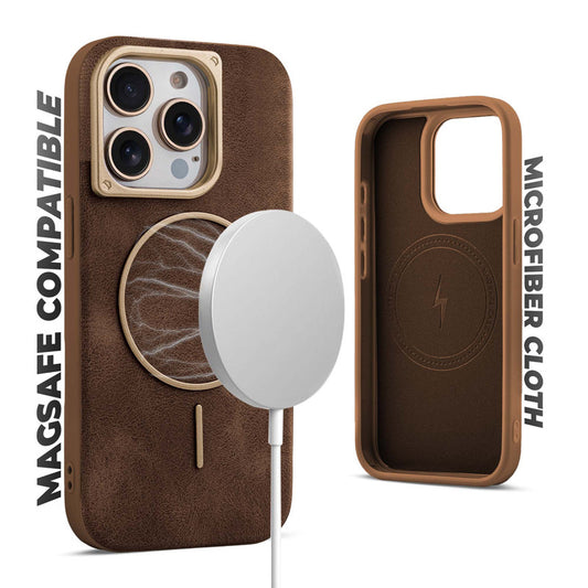 Elite PU Leather MagSafe Case for Apple iPhone 15 Pro Max