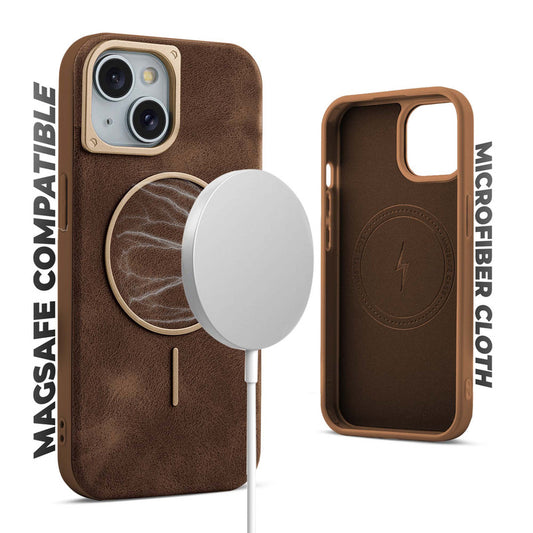 Elite PU Leather MagSafe Case for Apple iPhone 14