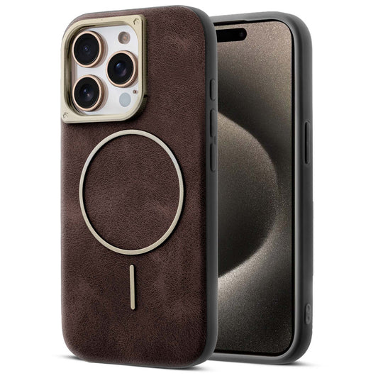 Elite PU Leather MagSafe Case for Apple iPhone 15 Pro Max