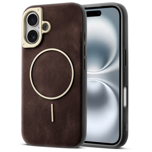 Elite PU Leather Case for Apple iPhone 17 , Hard Shell with Soft Inner Fabric & MagSafe Support