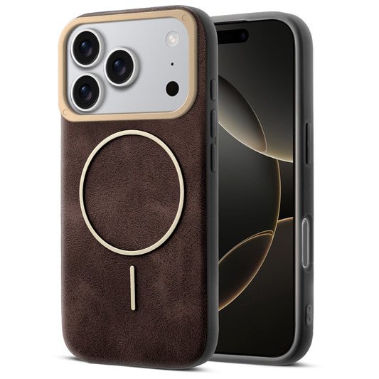 Elite PU Leather Case for Apple iPhone 17 Pro , Hard Shell with Soft Inner Fabric & MagSafe Support