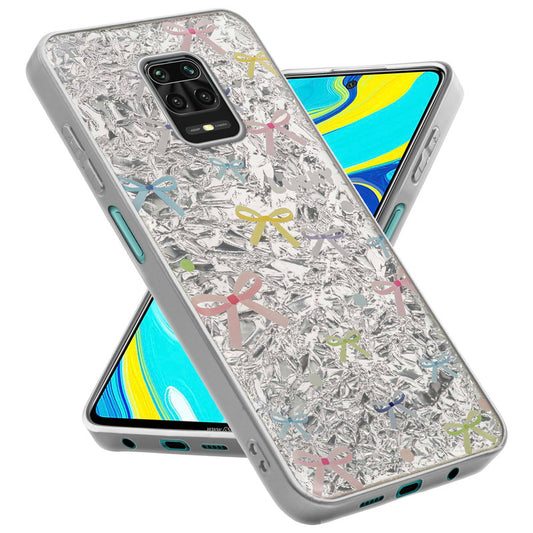 Shining Glossy Gradient Glitter Phone Back Cover Case for Redmi Note 9 Pro