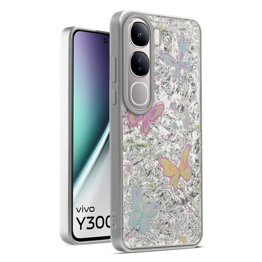 Shining Glossy Gradient Glitter Phone Back Cover Case for Vivo Y300 5G