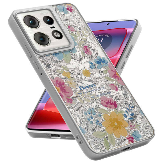 Shining Glossy Gradient Glitter Phone Back Cover Case for Motorola Moto Edge 50 Pro 5G