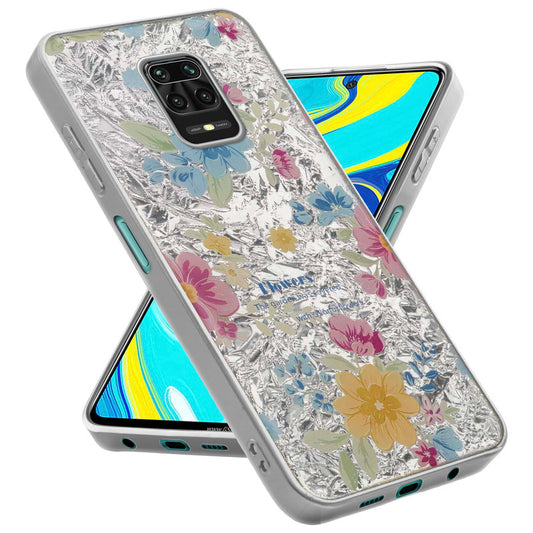 Shining Glossy Gradient Glitter Phone Back Cover Case for Redmi Note 9 Pro