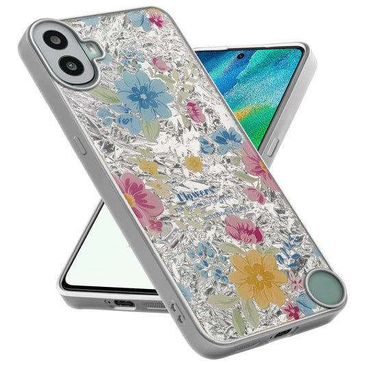 Shiny Foil Design Printed Back Case for CMF by Nothing Phone 1 With Soft Edges with Glossy Semi-Hard Back