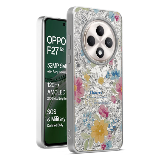Shiny Foil Back Case for Oppo F27 5G