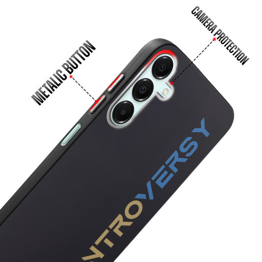 Rugged Hard Back Printed Case For Samsung A16 5G with Metal Ring Camera Protection and Buttons