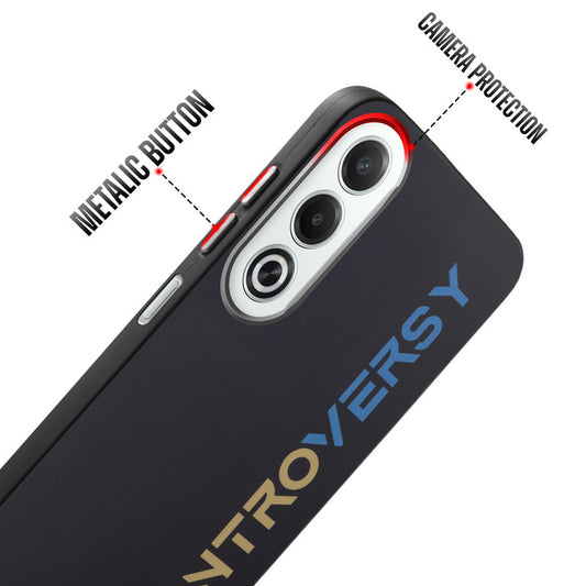 Rugged Hard Back Printed Case For Oppo K12x 5G with Metal Ring Camera Protection and Buttons