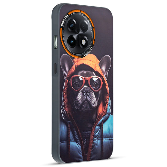 Dark Elegant Wild Creatures Printed Back Cases For OnePlus 11R 5G