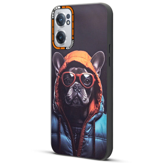 Dark Elegant Wild Creatures Printed Back Cases For OnePlus Nord CE 2 5G