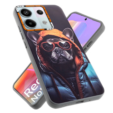 Dark Aesthetic Wild Animal Printed Back Cases For Redmi Note 13 Pro 5G