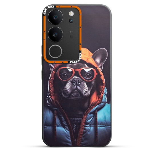 Dark Aesthetic Wild Animal Printed Back Cases For Vivo V29 5G