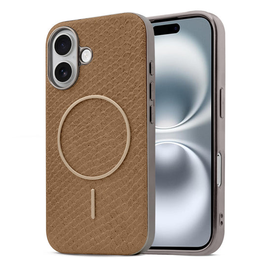 Reptile Leather Texture Case Apple iPhone 16