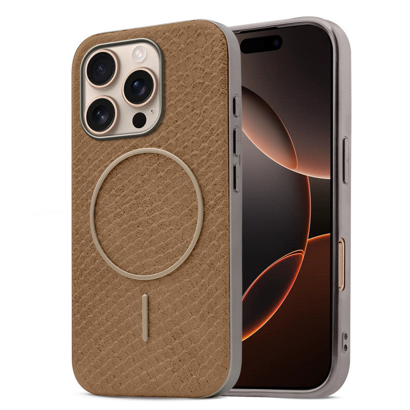 Faux Exotic Texture Case Apple iPhone 16 Pro
