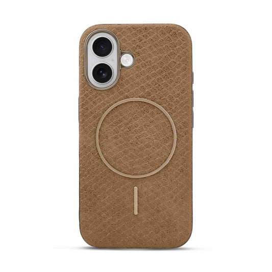 Reptile Leather Texture Case Apple iPhone 16