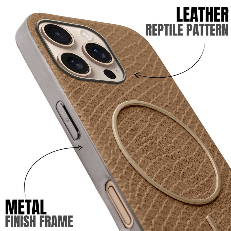 Faux Exotic Texture Case Apple iPhone 16 Pro