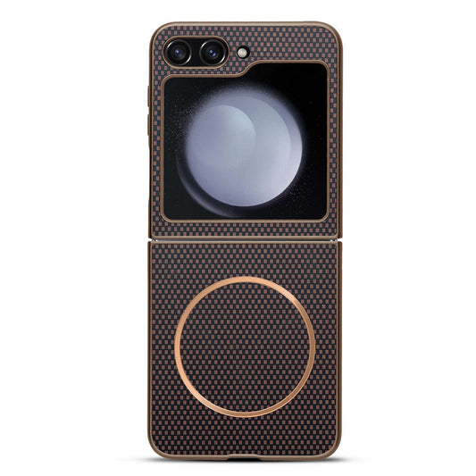 Flexible TPU Back Cover for Samsung Z Flip 5 with MagSafe Support & Unique Printed Designs
