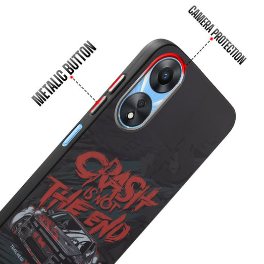 Printed Tough Case For Oppo A58 4G