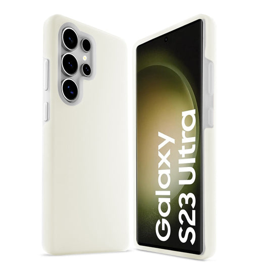 Smooth Touch Soft Silicone Back Case for Samsung S23 Ultra 5G with Camera Protection for a Sleek and Stylish Look