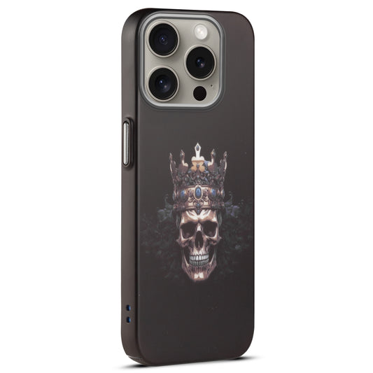 Nightfall Skull Cluster Design With Hard Back Case For Apple iPhone 15 Pro