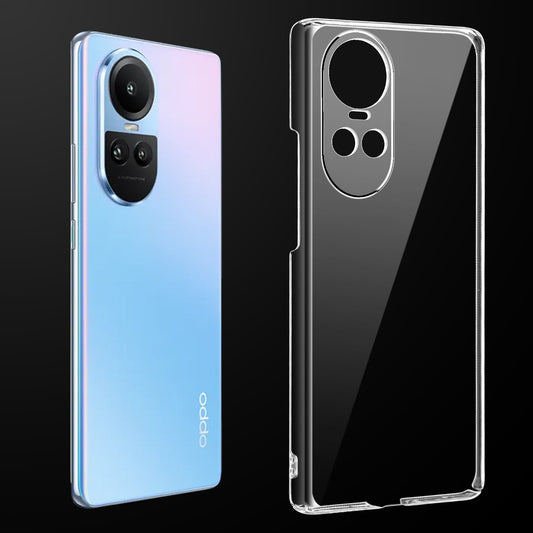 Crystal Clear Hard Back Anti-Yellowing Phone Case For Oppo Reno 10 5G