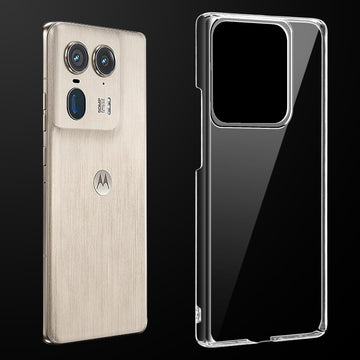 Crystal Clear Hard Back Anti-Yellowing Phone Case for Motorola Moto Edge 50 Ultra 5G