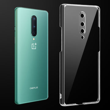 Crystal Clear Hard Back Anti-Yellowing Phone Case For OnePlus 8