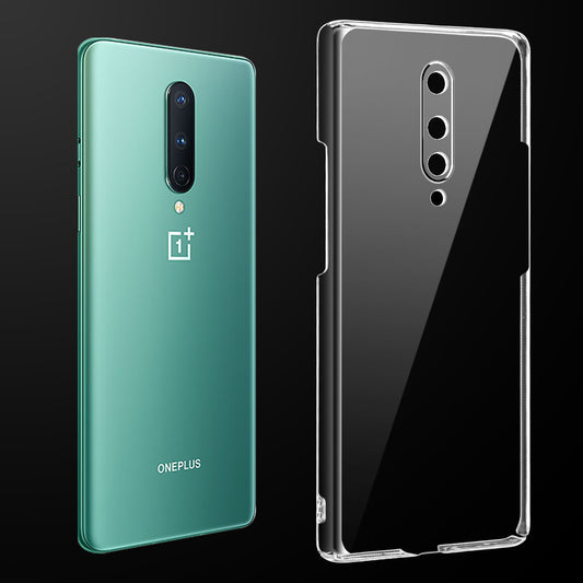 Crystal Clear Hard Back Anti-Yellowing Phone Case For OnePlus 8