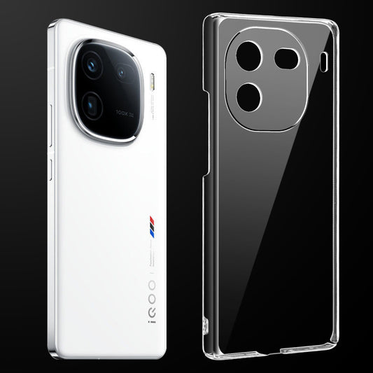 Crystal Clear Hard Back Anti-Yellowing Phone Case For iQOO 12 5G