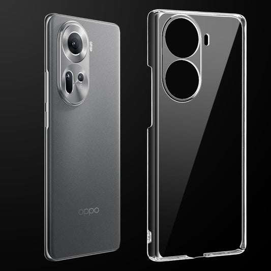 Crystal Clear Hard Back Anti-Yellowing Phone Case For Oppo Reno 11 5G