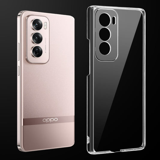 Crystal Clear Hard Back Anti-Yellowing Phone Case For Oppo Reno 12 5G