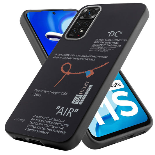 Rugged Hard Back Printed Case For Redmi Note 11s with Metal Ring Camera Protection and Buttons