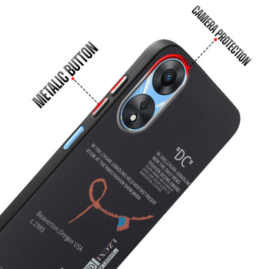 Printed Tough Case For Oppo A58 4G