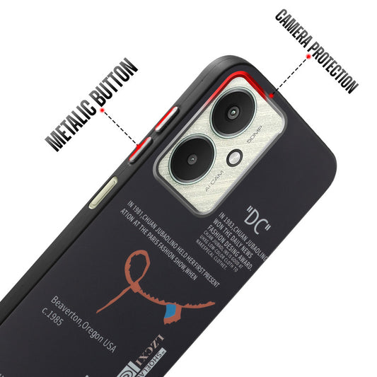 Printed Tough Case For Redmi 13C 5G