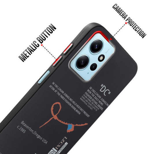 Printed Tough Case For Redmi Note 12 4G
