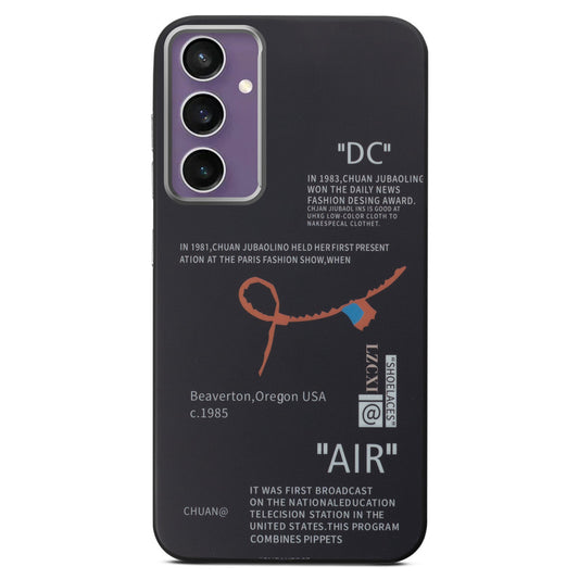 Rugged Hard Back Printed Case For Samsung S23 FE 5G with Metal Ring Camera Protection and Buttons