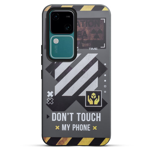 Mechanical Print Circuit Sector Print Hard Back Cover For Vivo V30 Pro 5G